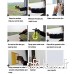 HXSS Givré Intimité PVC Adhérence statique Film de vitre Pour chambre à coucher  bureau  cuisine 45cm x 2m - B01I148HRO